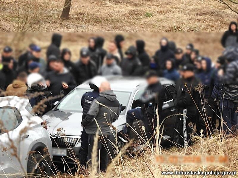 Dolny Śląsk: Kibolska ustawka. Szykowali się na "rzeźnię"