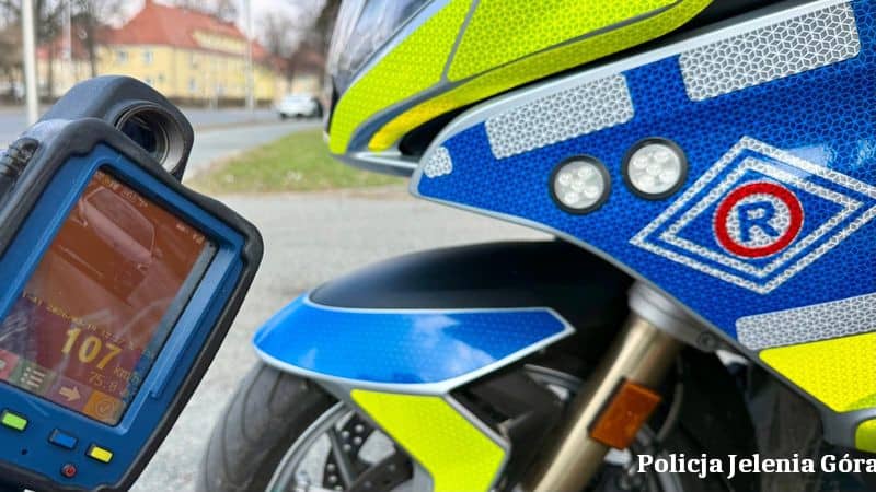 Jelenia Góra: Gnał 107 km/h przez miasto