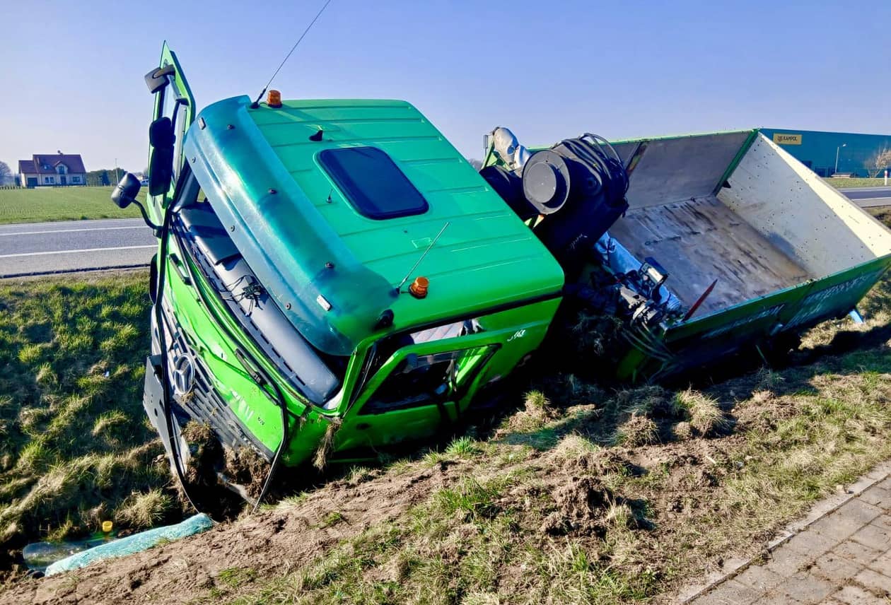 Dolny Śląsk: Wypadki i pożary ciężarówek