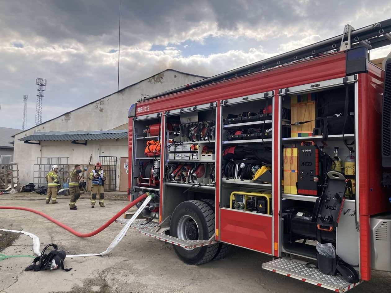 Siedlęcin: Pożar w Siedlęcinie