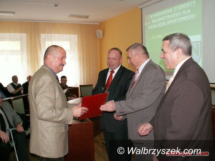 Wałbrzych: Starosta docenił sportowców