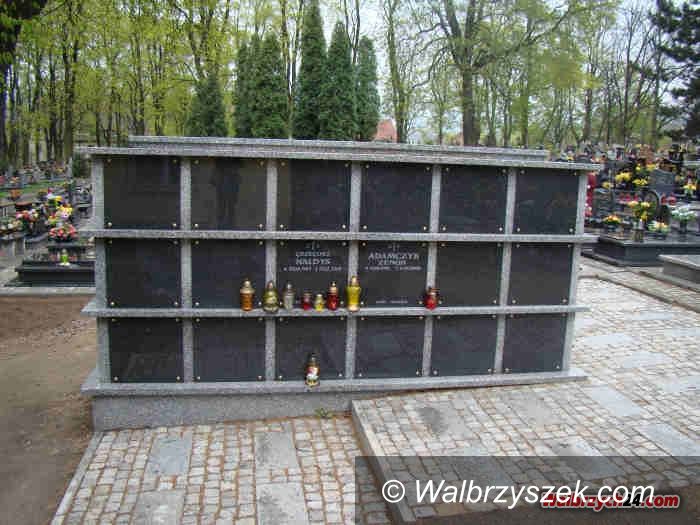 Wałbrzych: Kolumbarium na wałbrzyskim cmentarzu