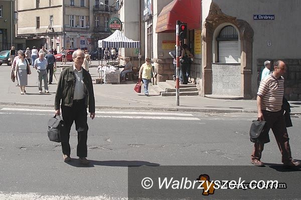 Wałbrzych: Czerwony STOP !!!