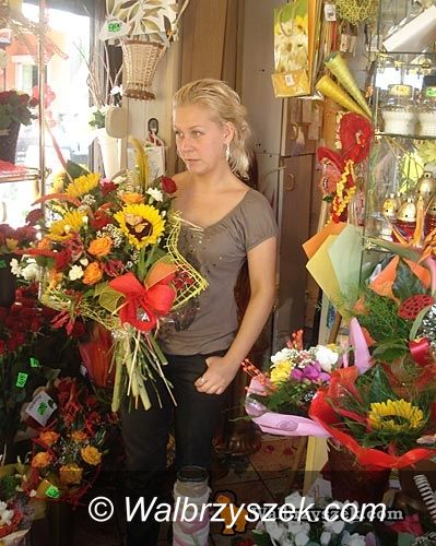 Wałbrzych: Kwiatkiem w mamę