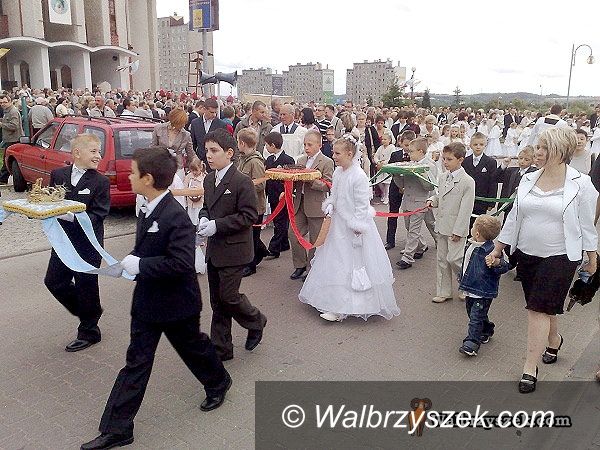 Wałbrzych: Boże Ciało na Podzamczu