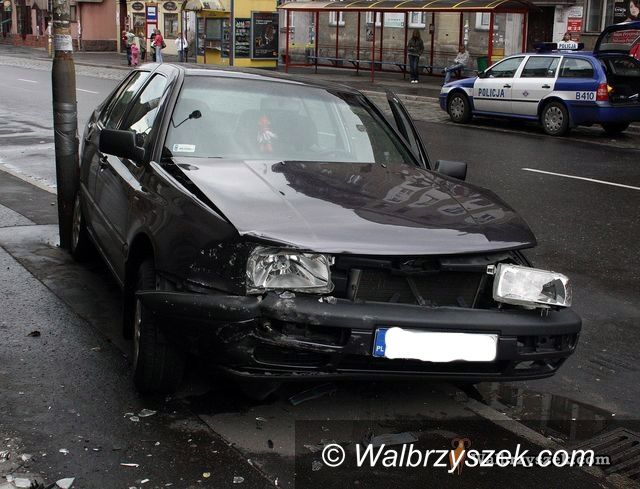 Wałbrzych: O włos od tragedii na Grunwaldzkim?