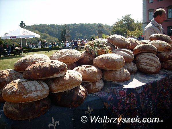 Wałbrzych, Książ: Hojne dary jesieni w zamku Książ