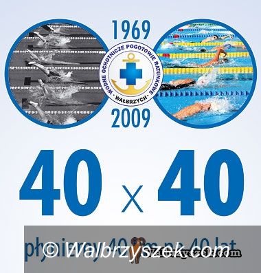 Wałbrzych, Szczawienko: 40 kilometrów na 40–lecie Wałbrzyskiego WOPR