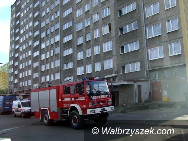 Wałbrzych: Dym bez ognia? Strażacy mają pełne ręce roboty