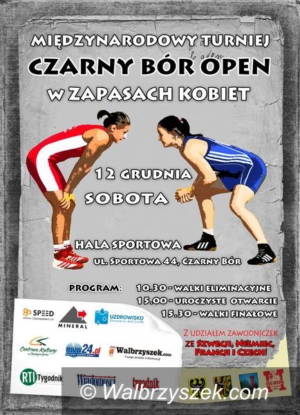 Czarny Bór: Już w sobotę zapaśniczki przyjadą do Czarnego Boru
