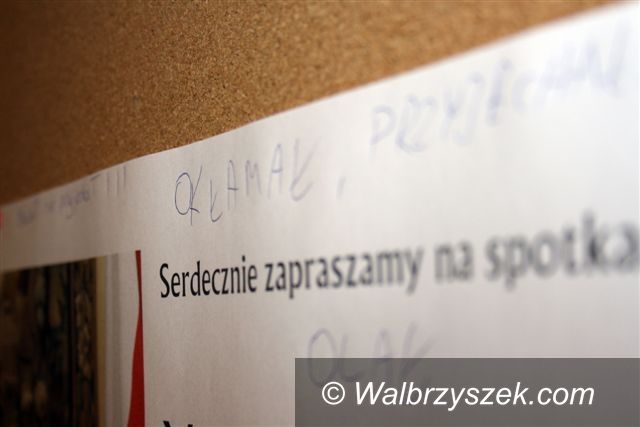 Wałbrzych: Marszałek obiecał, ale nie przyjechał