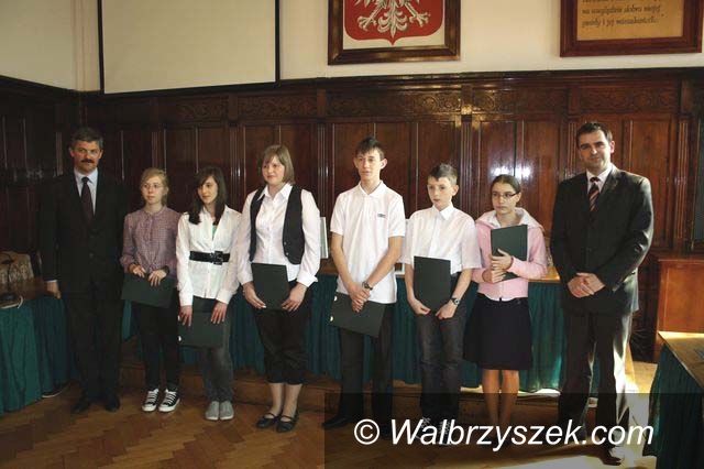 Wałbrzych: Wybitna młodzież u prezydenta