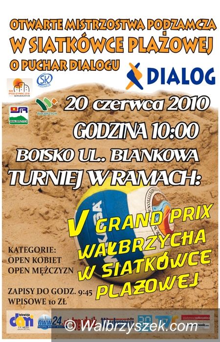 Wałbrzych: Siatkówka plażowa w innym terminie