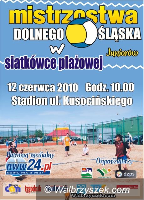 Wałbrzych: Zawody w siatkówce plażowej