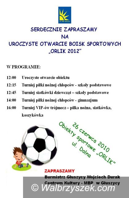 Głuszyca: Nowy Orlik – tym razem w Głuszycy