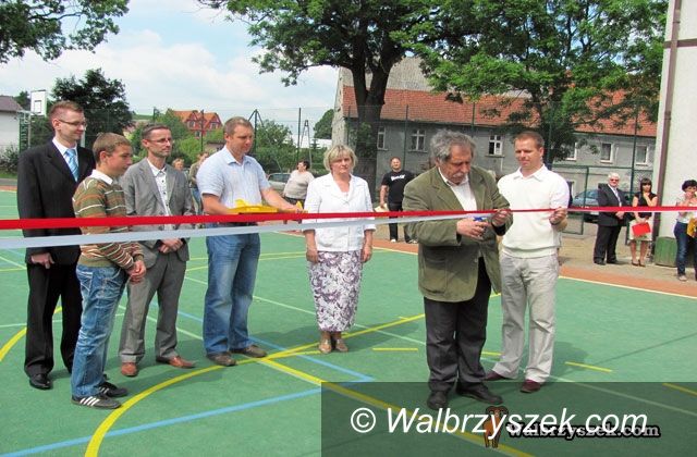 REGION, Czarny Bór: Boisko otwarte