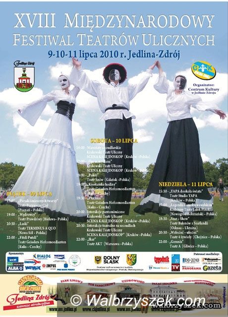 REGION, Jedlina-Zdrój: Teatry uliczne będą królować w Jedlinie–Zdroju