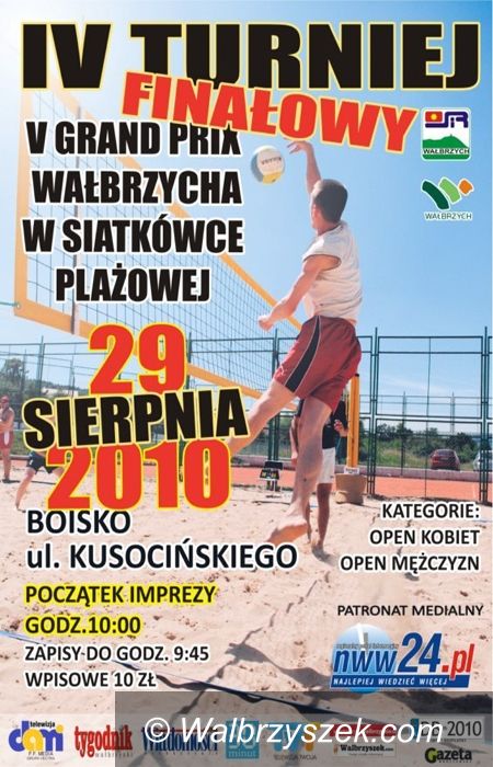 Wałbrzych: Znów zagrają na piasku