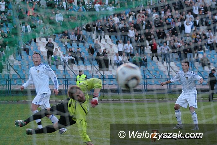 Wałbrzych: II liga: Szczęście uśmiechnęło się do Górnika