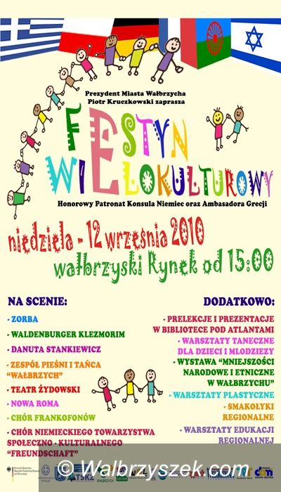 Wałbrzych: Festyn wielokulturowy w Rynku
