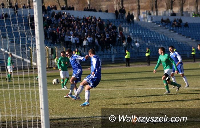 Wałbrzych: II liga: Ważne zwycięstwo nad Lechią