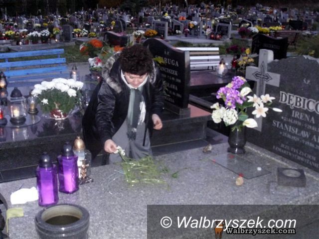 Wałbrzych: Przygotowania przed Wszystkimi Świętymi