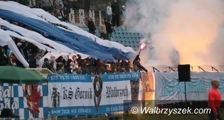 Toruń/Wałbrzych: Kibice Górnika bez wsparcia przyjaciół z Bydgoszczy