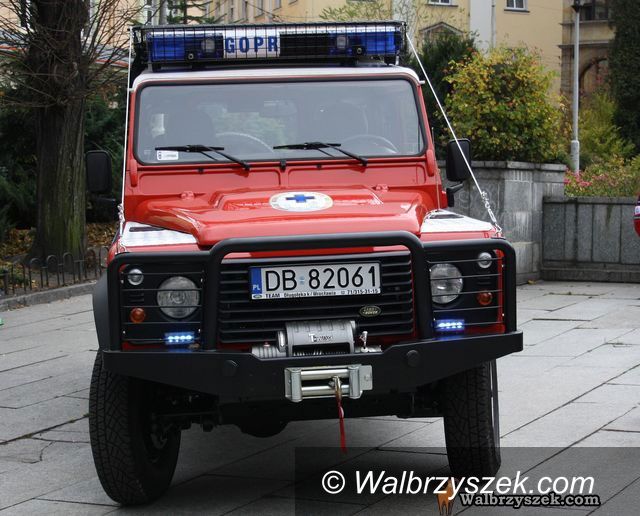 Wałbrzych: GOPR ma nowe auto