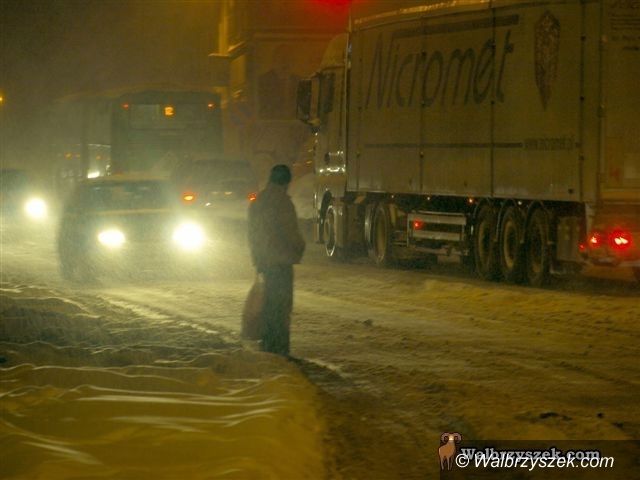Wałbrzych/REGION: Znów czekają nas intensywne opady śniegu