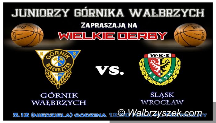 Wałbrzych: Przed nami bardzo ważne mecze młodych koszykarzy