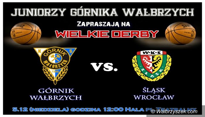 Wałbrzych: Przed nami bardzo ważne mecze młodych koszykarzy