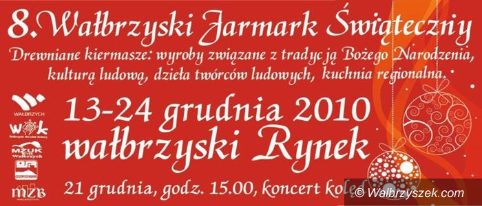 Wałbrzych: Świąteczny Jarmark na Rynku