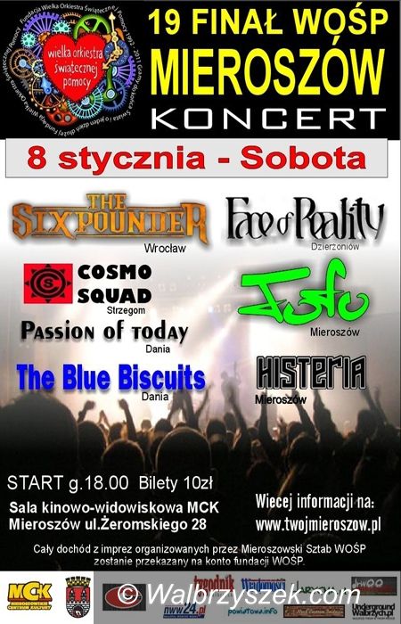 REGION, Mieroszów: WOŚP w Mieroszowie