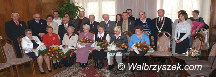 REGION, Mieroszów: Medale dla zasłużonych małżonków