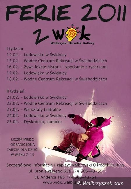 Wałbrzych: Ferie…tuż… tuż