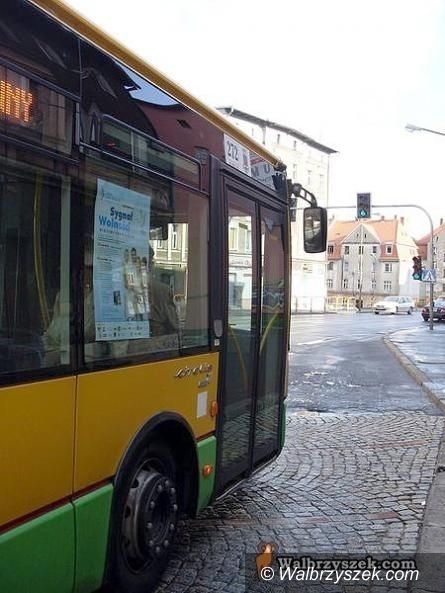 Wałbrzych: Zmiany rozkładu jazdy autobusów od 1 lutego