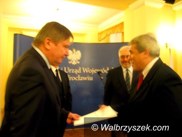 Wałbrzych/REGION: Promesa dla powiatu