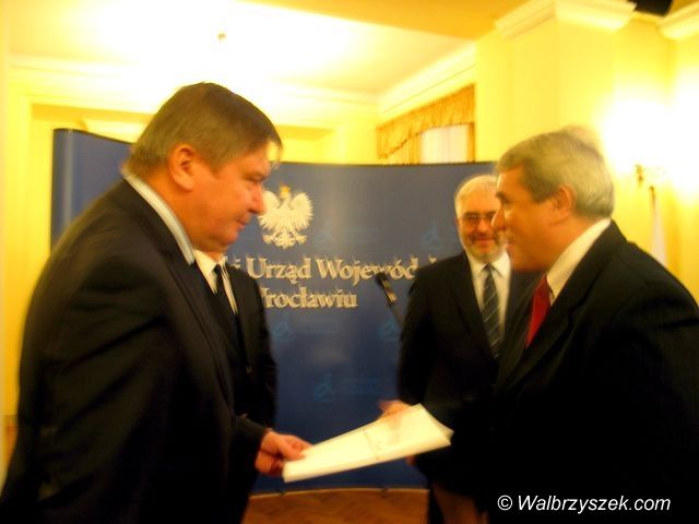 Wałbrzych/REGION: Promesa dla powiatu