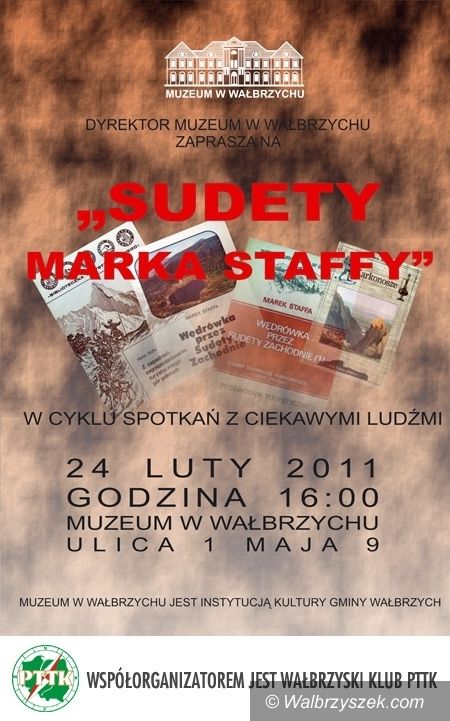 Wałbrzych: Marek Staffa w Muzeum w Wałbrzychu