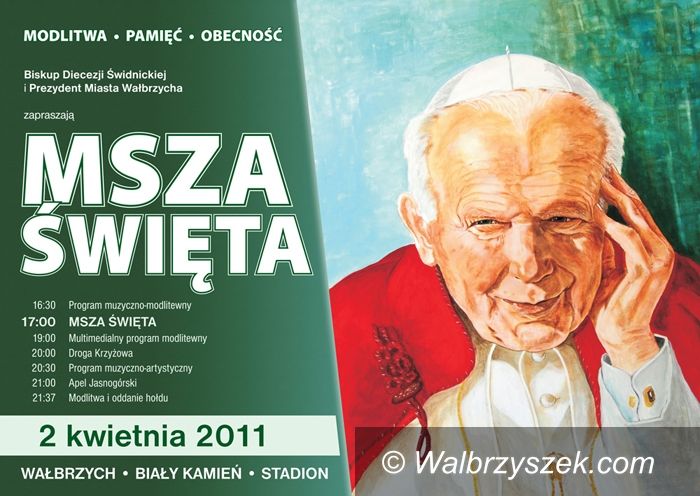 Wałbrzych: Msza Papieska już w sobotę