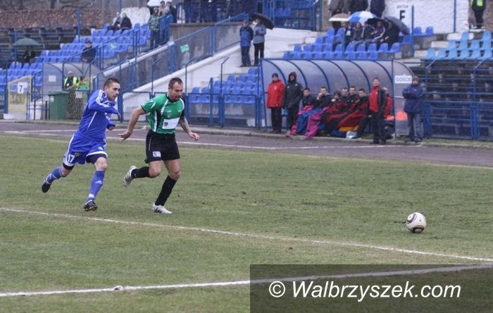 II-liga piłkarzy: Z Częstochowy Górnik wraca z punktem