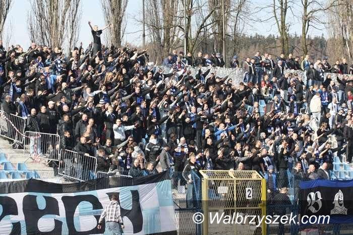 Wałbrzych: Tym razem na stadion nie wejdzie żaden z kibiców
