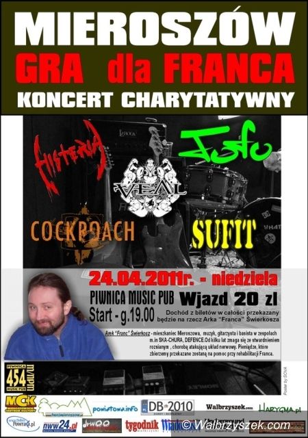 Mieroszów: Mieroszów zagra dla „Franca”
