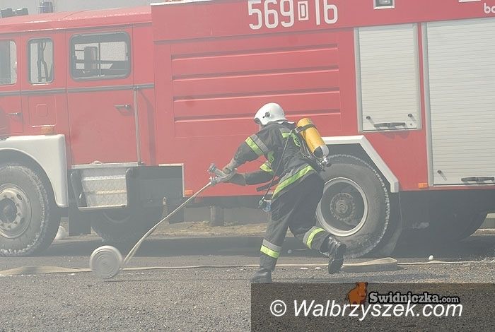 Wałbrzych: Wybuch butli gazowej – poważnie ranny siedemdziesięciopięciolatek