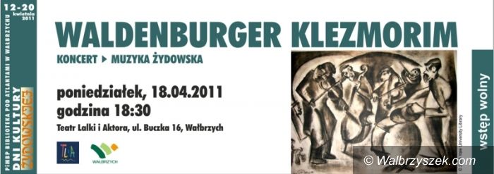 Wałbrzych: Trzy Dni Kultury Żydowskiej pod Atlantami