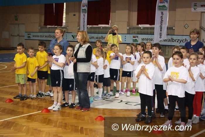Wałbrzych: Przedszkolaki rywalizowały o zwycięstwo