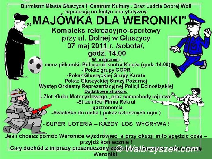 REGION, Głuszyca: Pomóż w leczeniu Weroniki