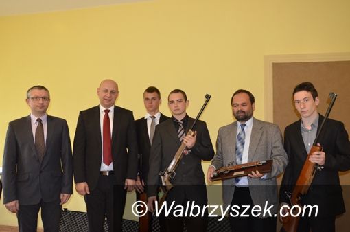 Wałbrzych: Najlepsi strzelcy z wizytą u starosty