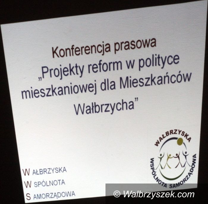 Wałbrzych: WWS chce rewolucji w mieszkaniówce
