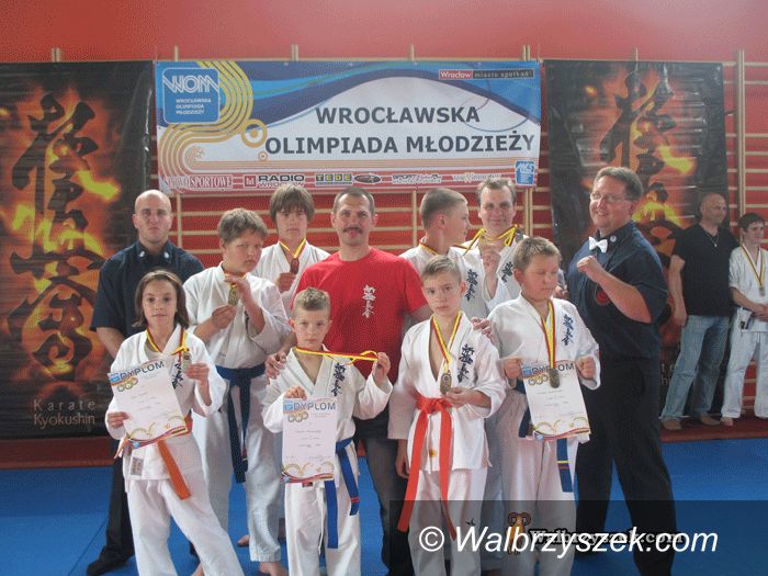Wrocław: Udany start naszych podczas Wrocławskiej Olimpiady Młodzieży Karate  Shinkyokushin